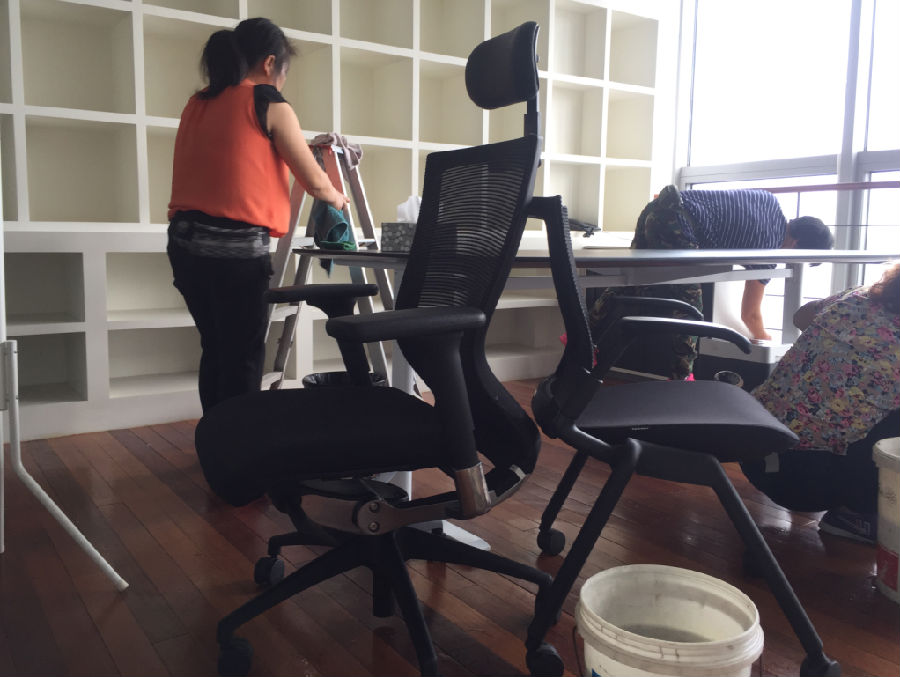 同江市办公室清洁案例